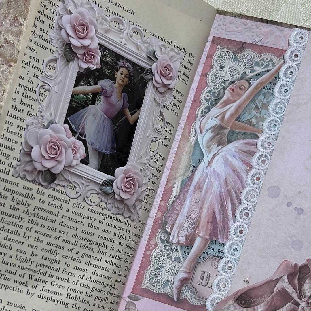 薔薇とレースのジャンクジャーナル・雑記帳　バレリーナ