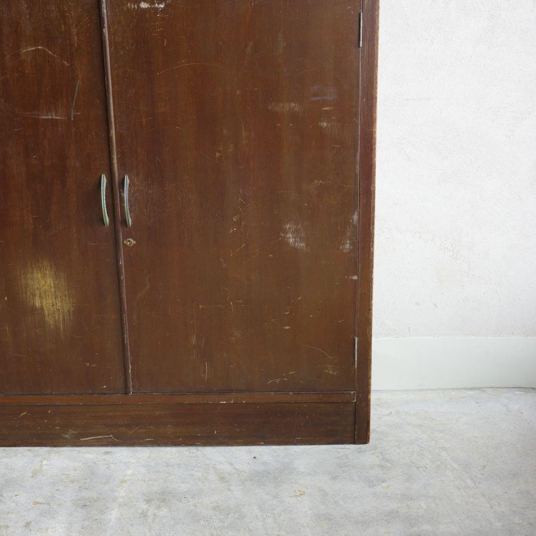 MM！横長の大きな飾り棚　古家具