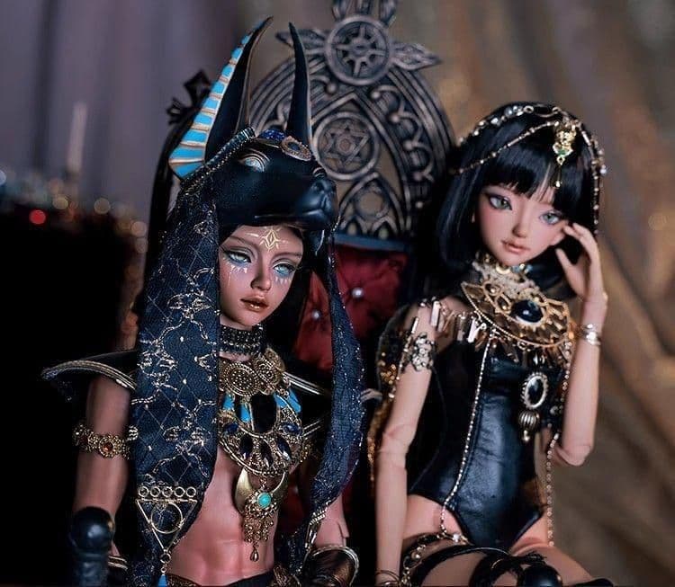 AX888 BJD 1/4 ドール本体 Horus 球体関節人形 ハンドメイド