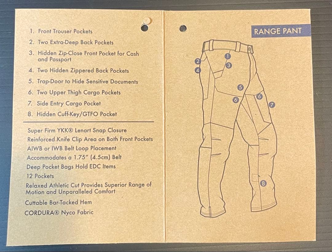 実物　OTTO GEAR RANGE PANT レンジパンツ　32 グリーン