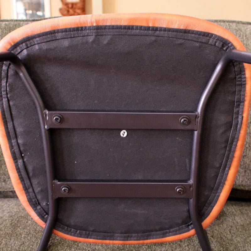 ダイニングチェア キャメルブラウン 椅子 ヴィンテージ 635-184