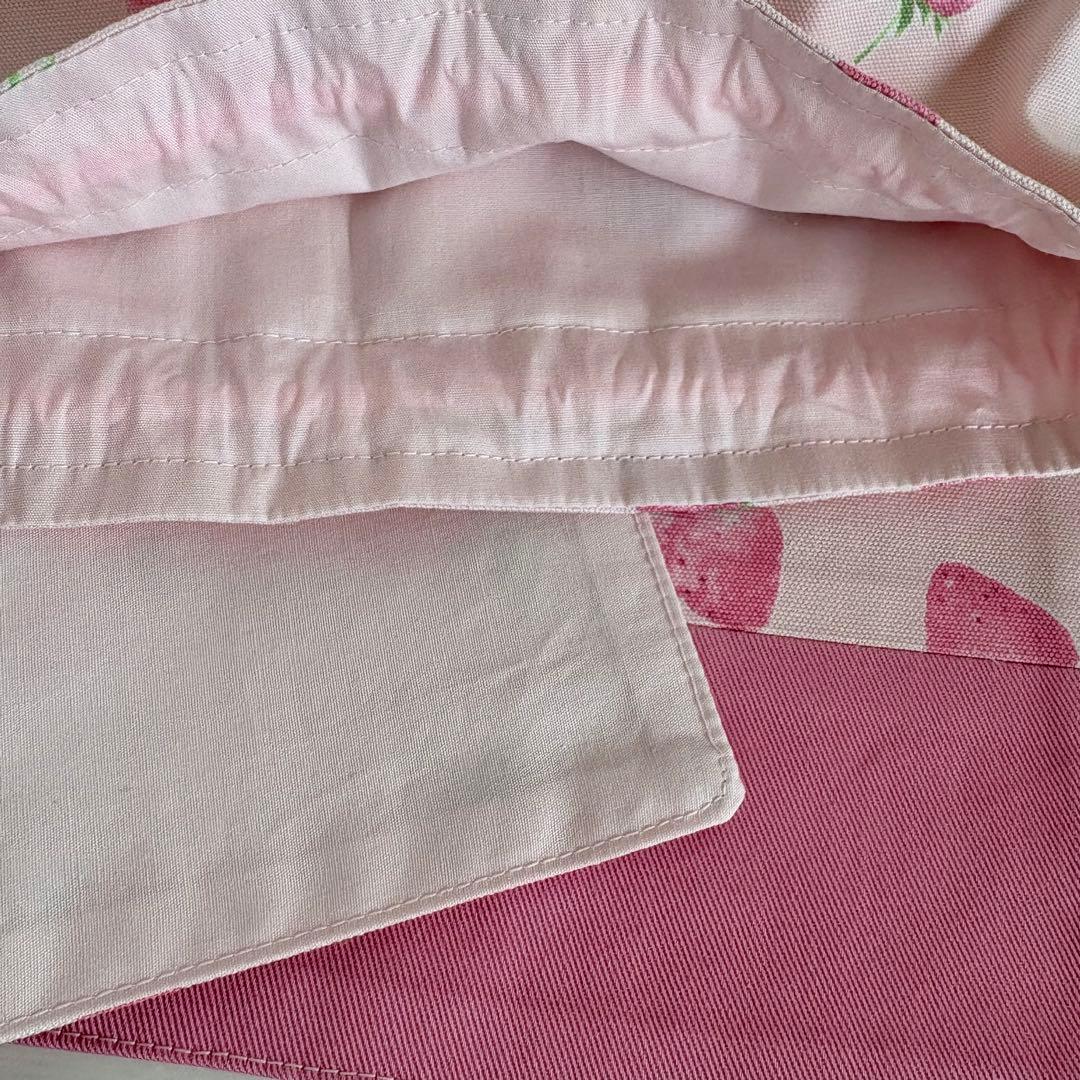 お弁当袋&コップ袋　ユニコーン　スイーツ　リボン　ぴんく　ゆめかわ　入園　入学