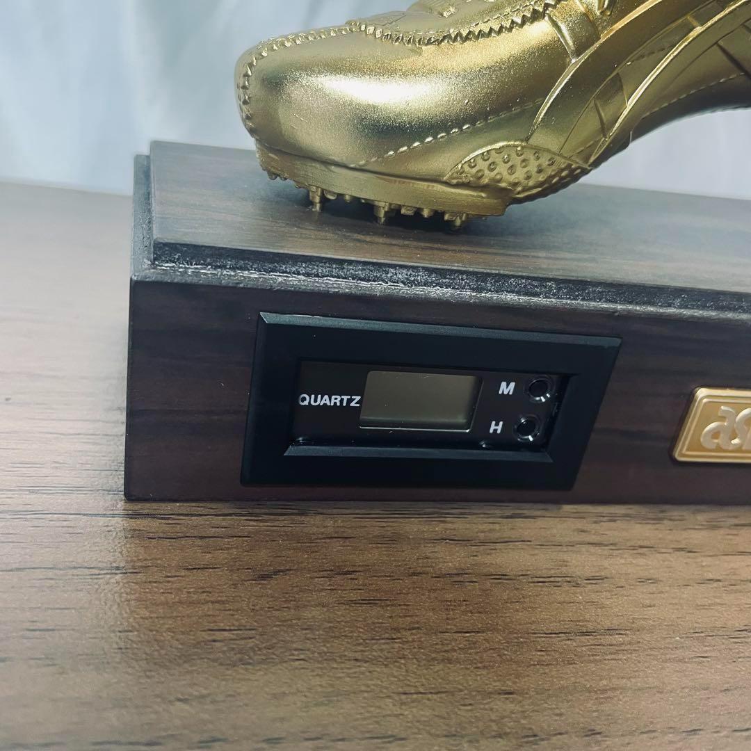 【超希少】アシックス　タイガー　ゴールド　スパイク　置き時計 コレクターアイテム