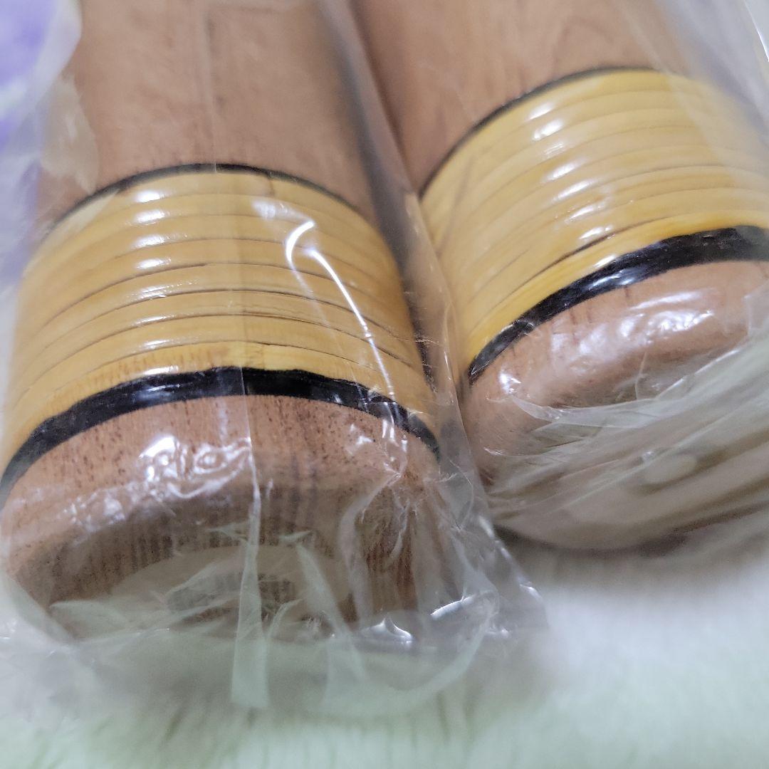 石見神楽を奏でる篠笛を作製している父の手作り　太鼓のバチ