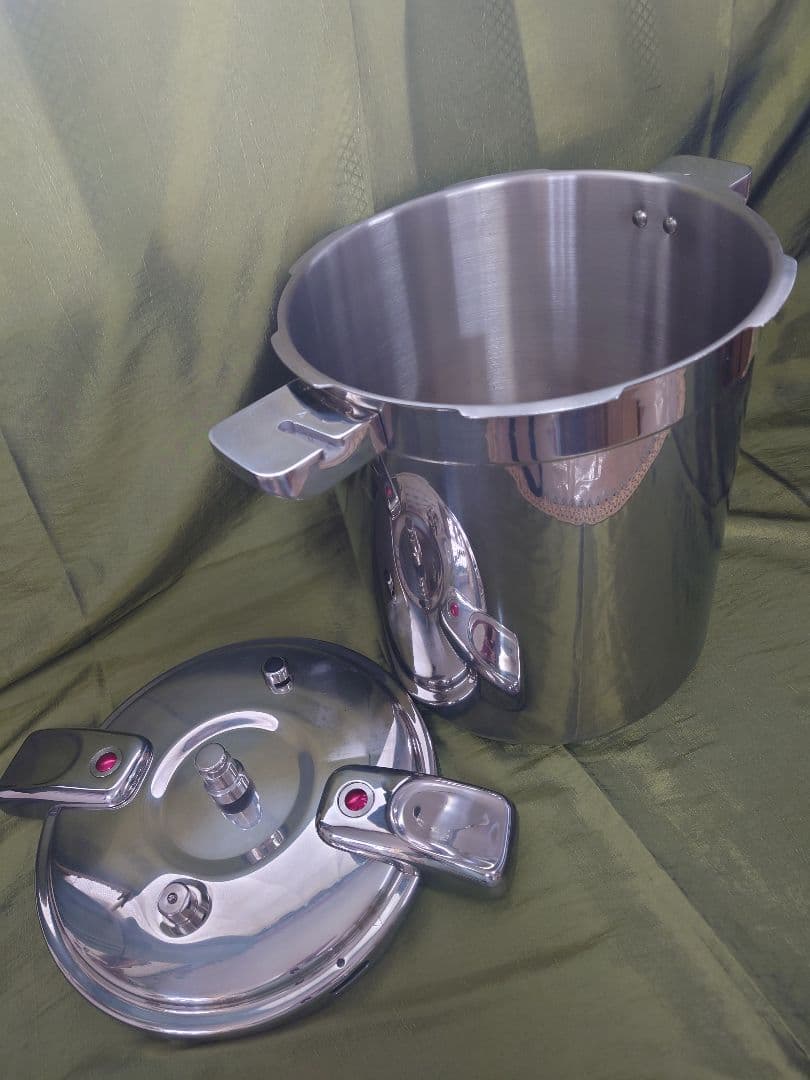 ステンレス圧力鍋 20リットル　プロビック　両手圧力鍋