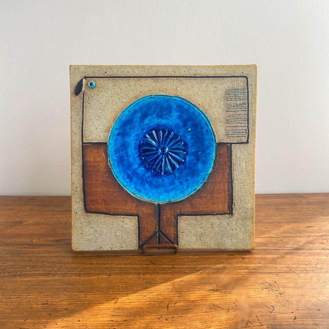 Inger Persson インガー・パーソン 鳥 陶板 ロールストランド置物B