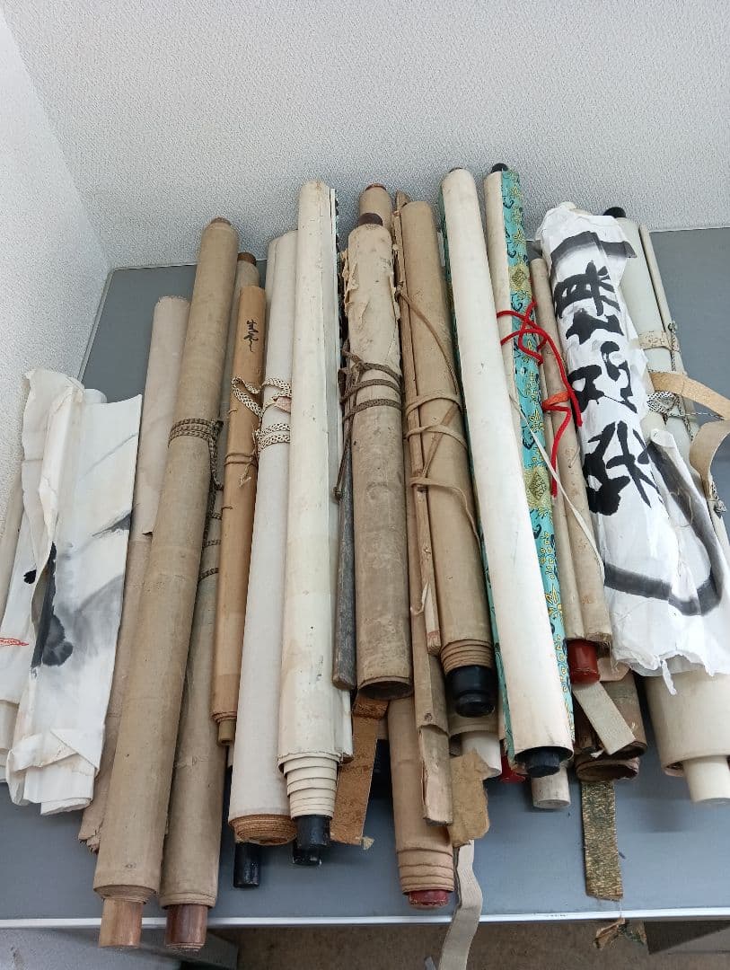 旧家蔵出し 掛軸 その他紙物 まとめ売り
