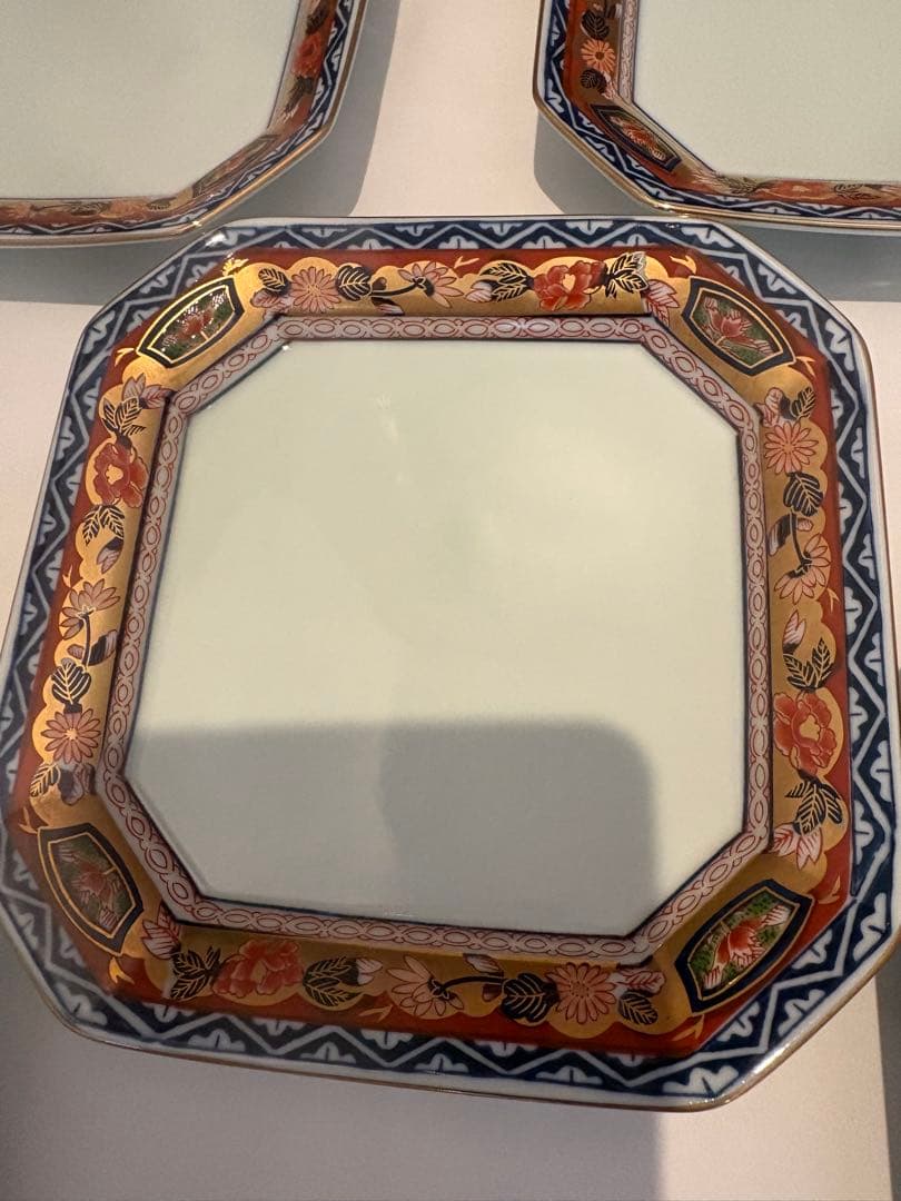 有田焼　和皿　取り皿　其泉　昭和年製　金細工　5枚セット