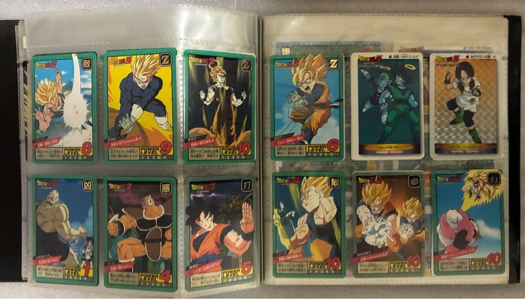 ドラゴンボールカード　ドラゴンボールZ カードファイル