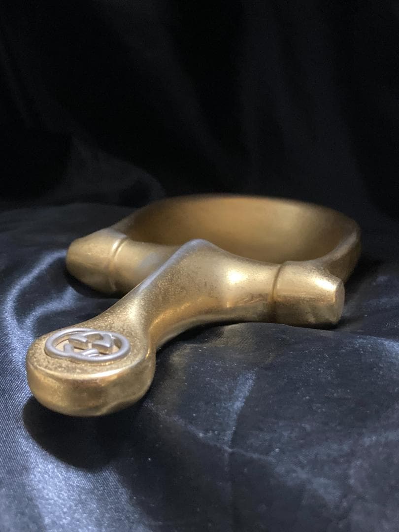 グッチ ホースビット トリンケットトレイ ゴールド トレー