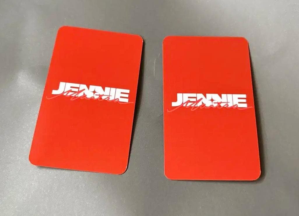 ジェニ blackpink ソロ MANTRA サノク トレカ 2枚セット