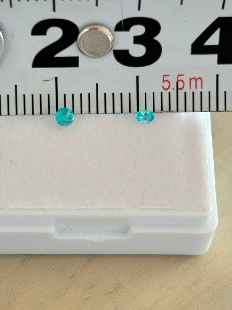 パライバトルマリン ルース 3兄弟