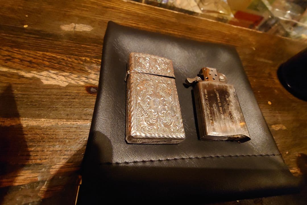 シルバーキング ZIPPOライター 「ヴィンテージ」