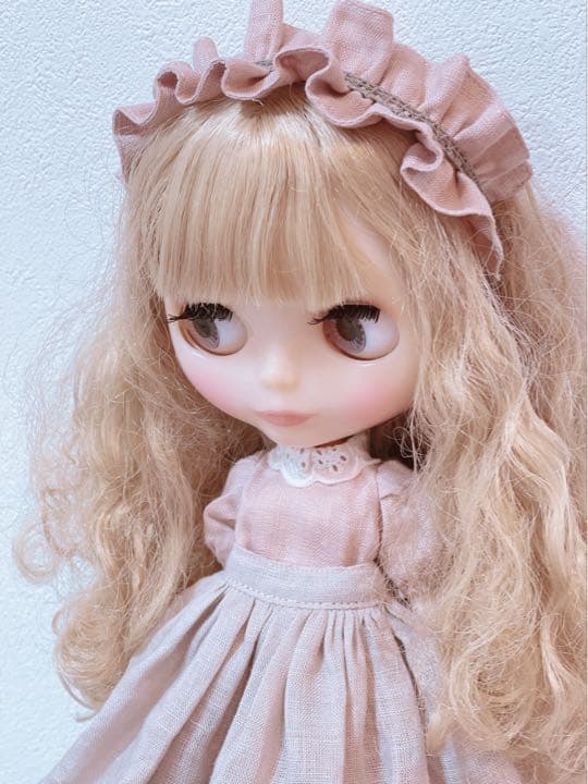 リネンコーデ　4点セット　ブライス服　アウトフィット