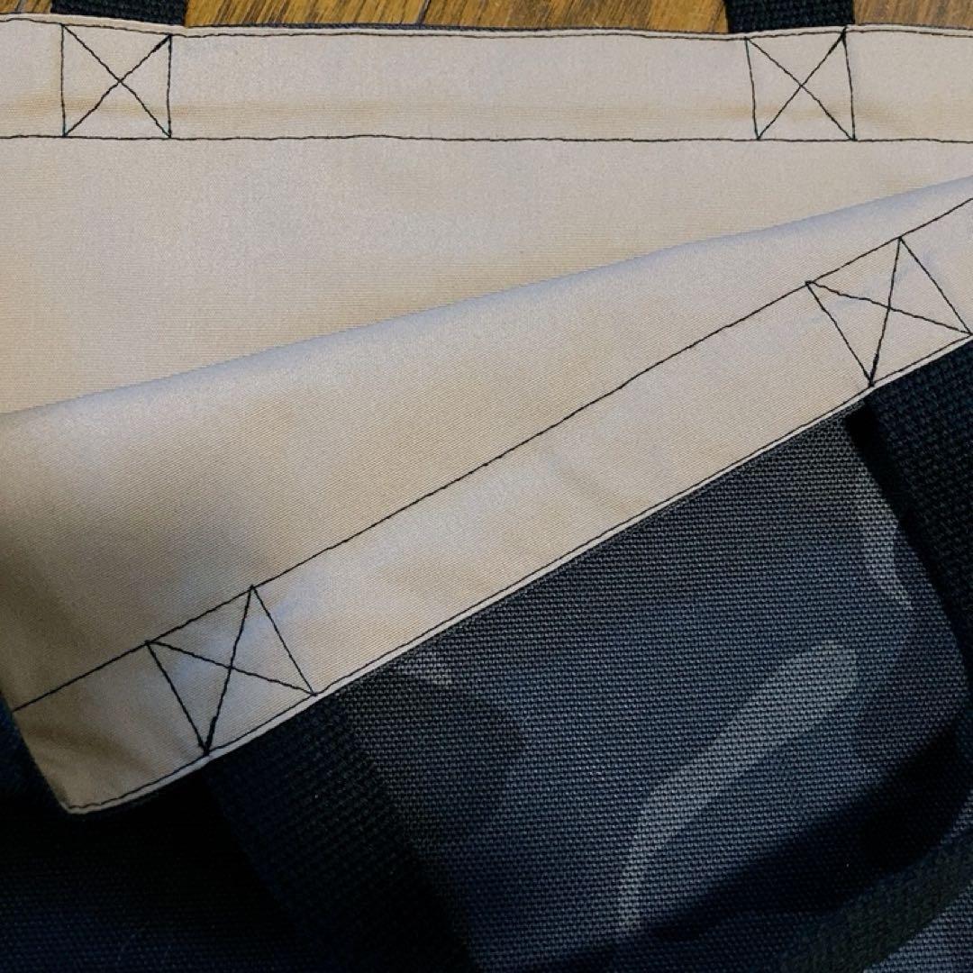 ネイビー　カモフラージュ＊大きめレッスンバッグ　３点セット