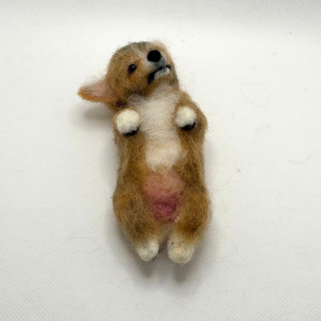 羊毛フェルト　シトリン様