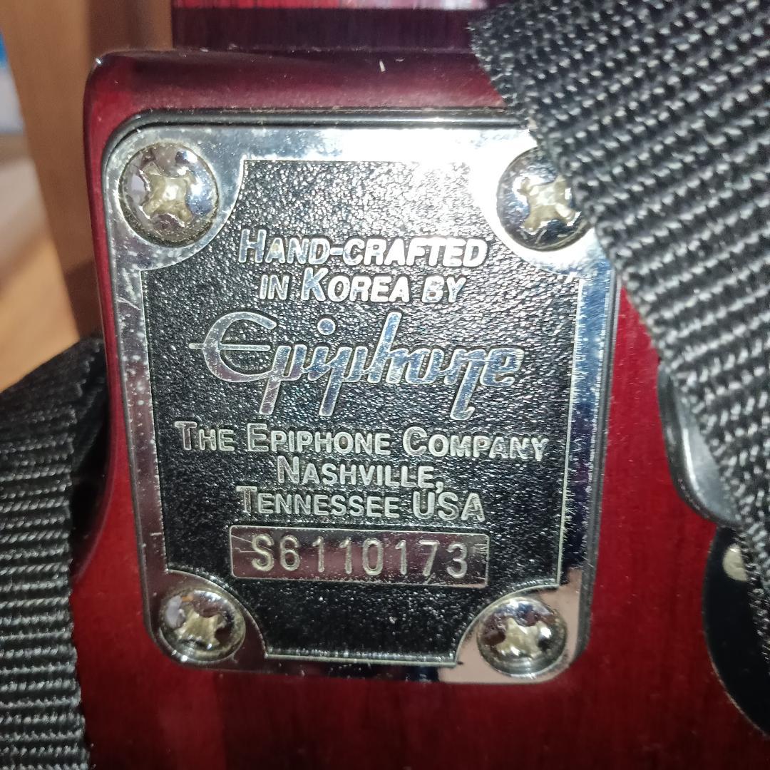 ジャンク品　中古　ギブソン エピフォン レスポール　ギター　ジャンク品