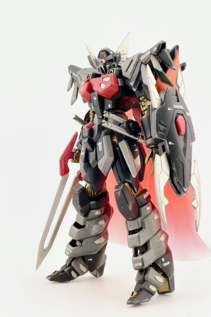 HGブラックナイトコードジヴァ　ストライクフリーダム　ジオラマ　塗装済み　完成品