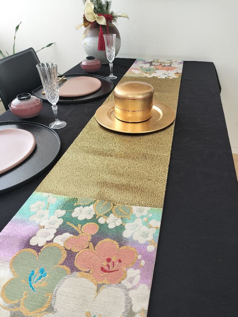A962★逸品‼️春♡‼️ひな祭り‼️テーブルランナー2m16cm