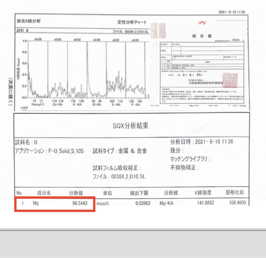 アクアリアージュ　アクアフレンズ共通水素生成機 のマグネシウム合金の互換品4個