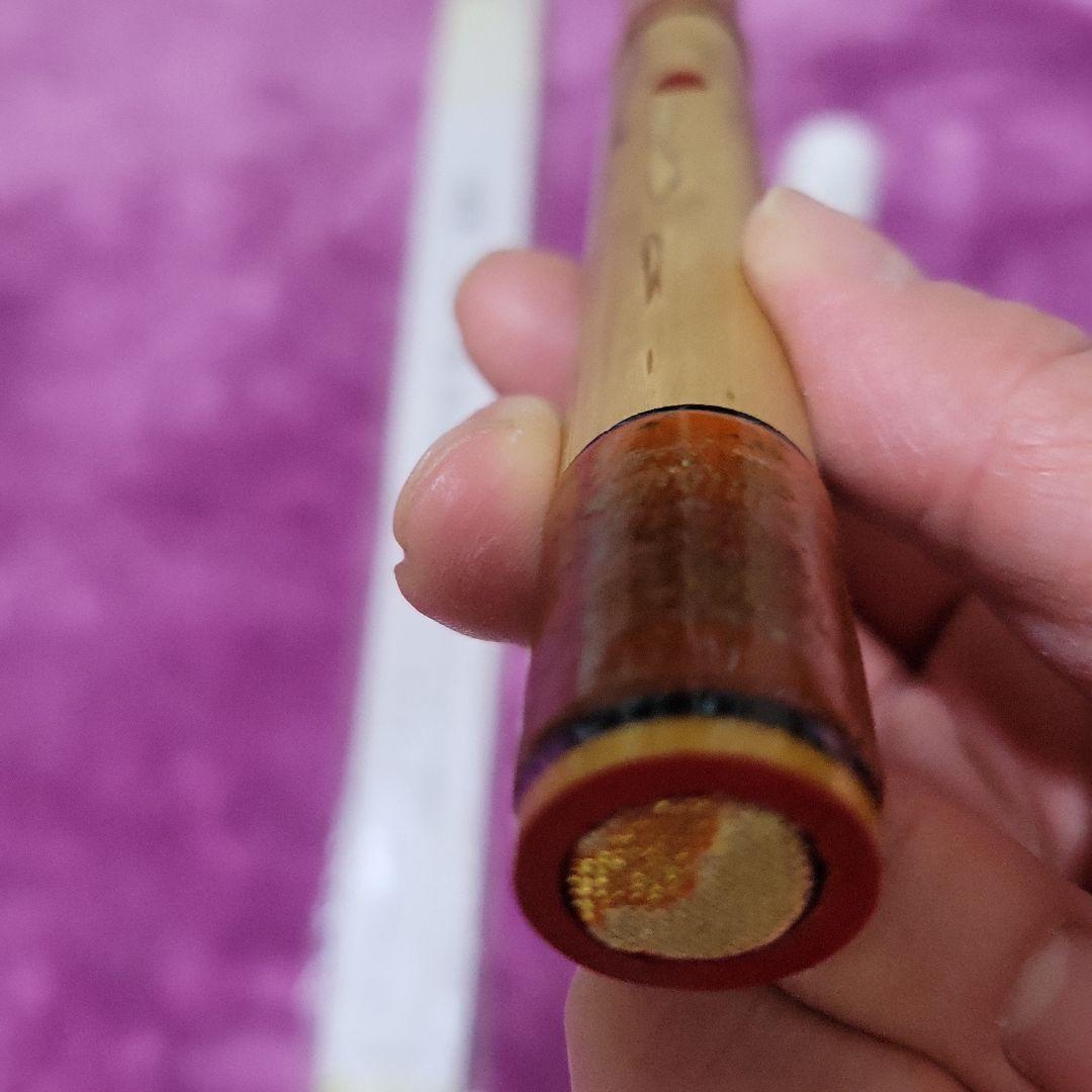 石見神楽を奏でる　篠笛 竹製 約60cm 父の手作り