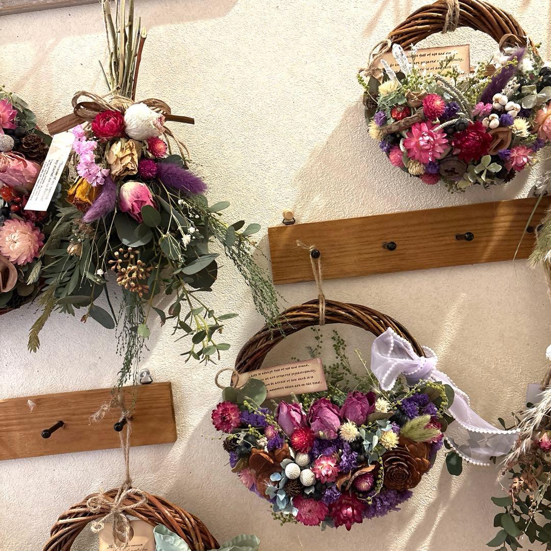 ハンドメイドリース☆ハンドメイドスワッグ☆