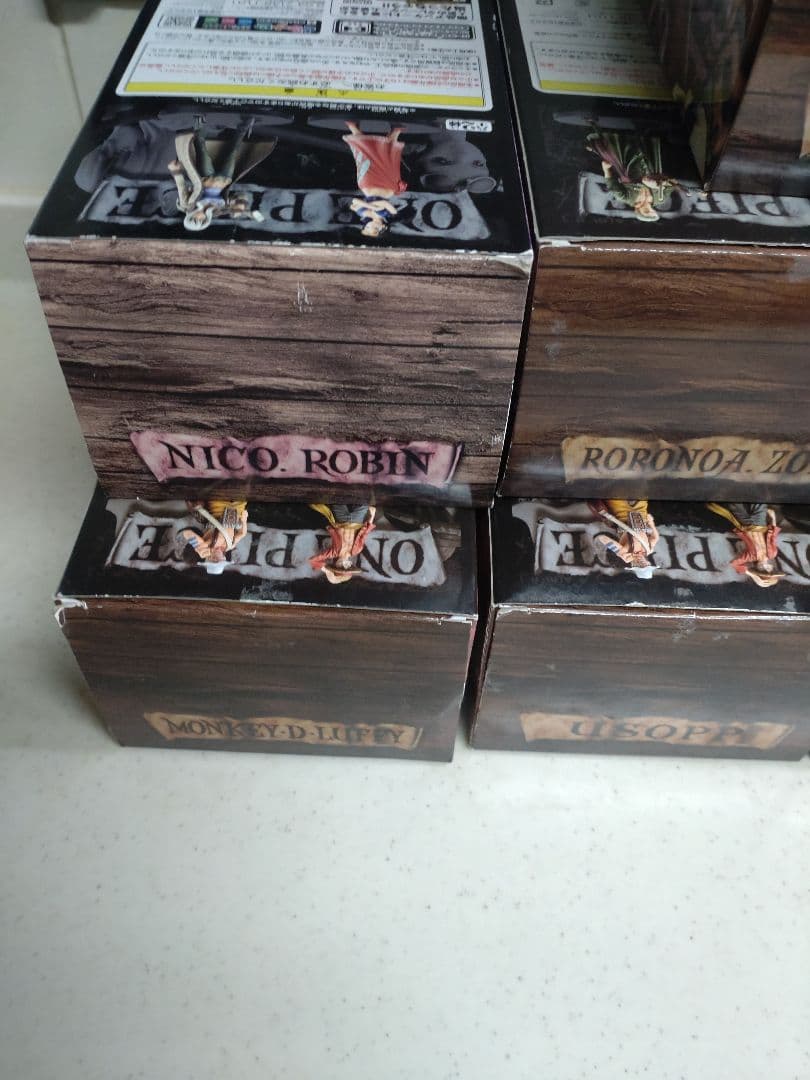 ワンピース THE GRANDLINE 麦わらの一味 9体セット　おまけ付き2体