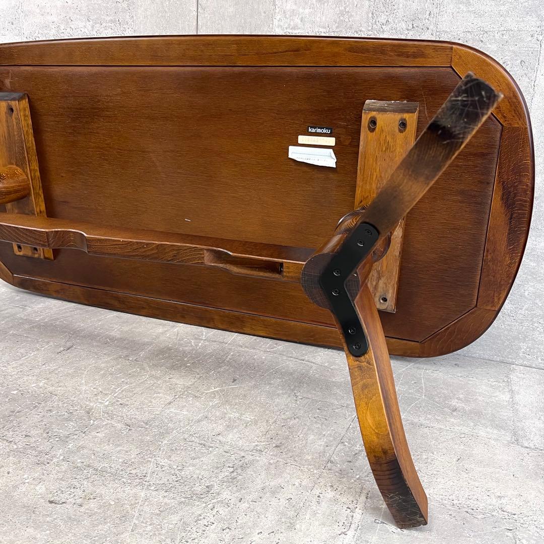 希少 カリモク家具 コロニアル TC4010JK センターテーブル 国産家具