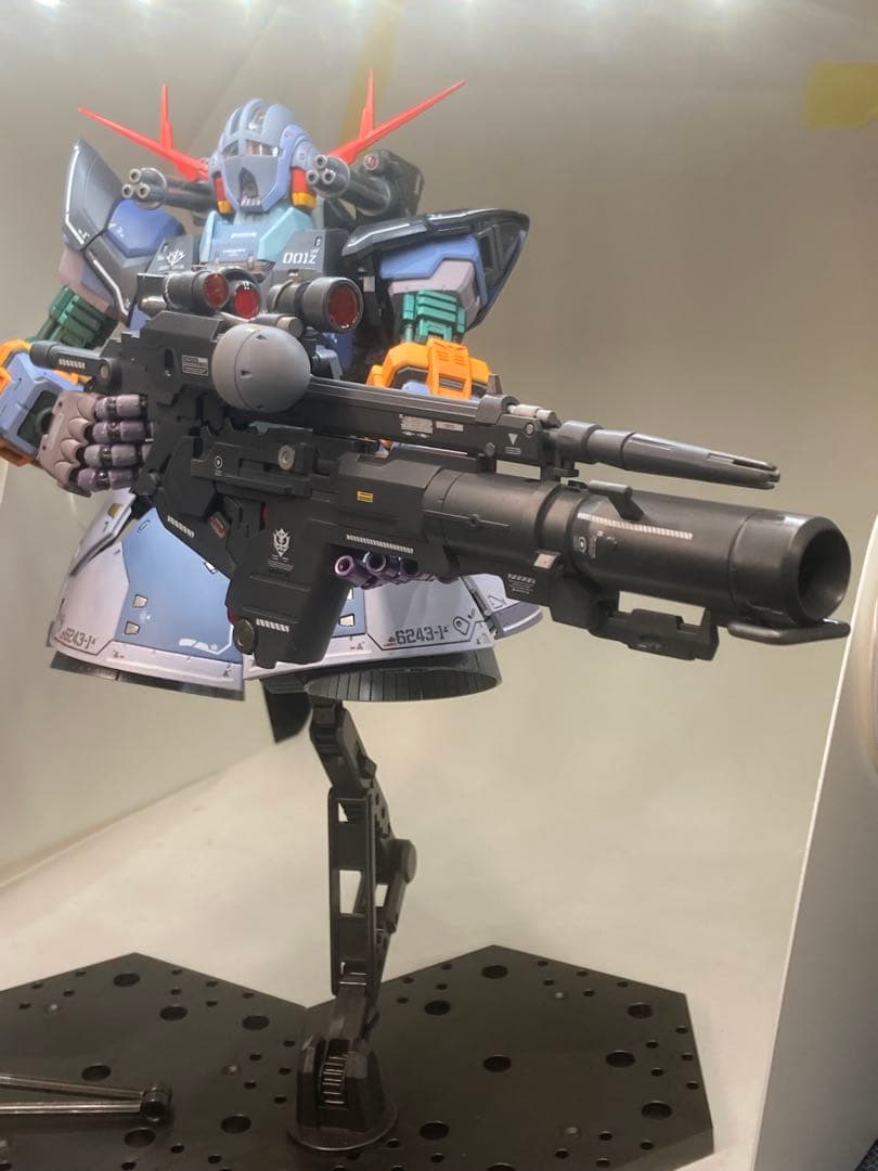 RG ジオング　パーフェクトジオング　全塗装　完成品 バージョン2