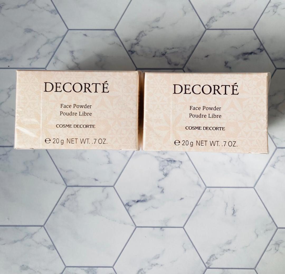 2個❤極上の透明感を演出♪❤コスメデコルテ フェイスパウダー #80 20g