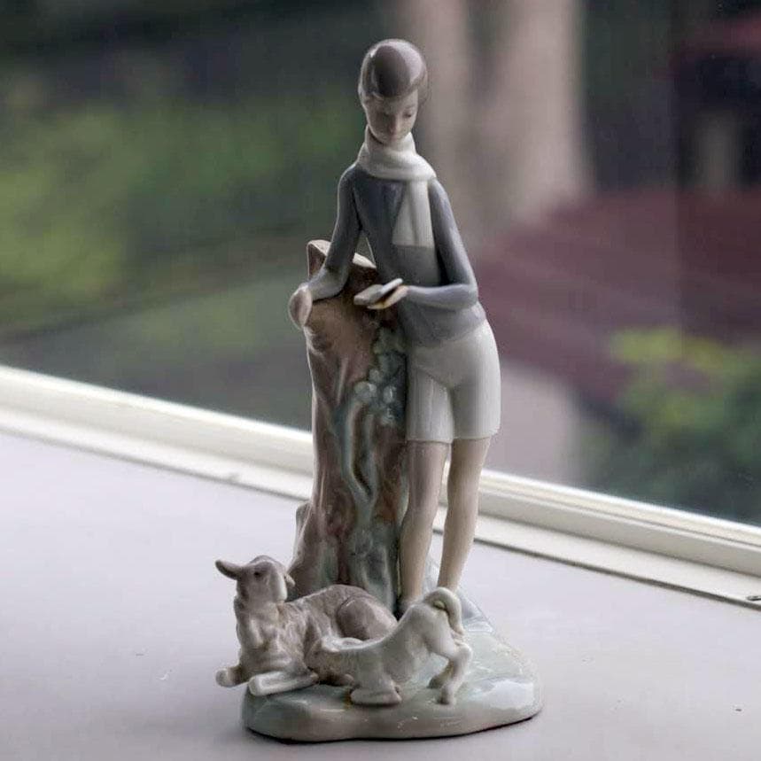 LLADRO (リヤドロ) 少年とヤギ #4509