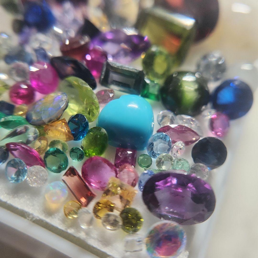 大量天然ルース他色石まとめ2639