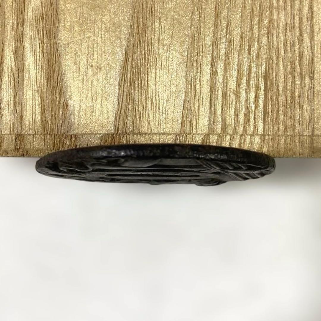 B-78 鍔　在銘　武具　刀装具　日本　骨董品　時代物　美術品　工芸品