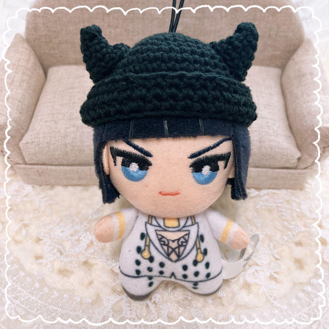 10㎝ ちびぐるみ　にじぱぺ　にじぱぺっと　ぬい服　ぬいぐるみ　角ニット帽　４