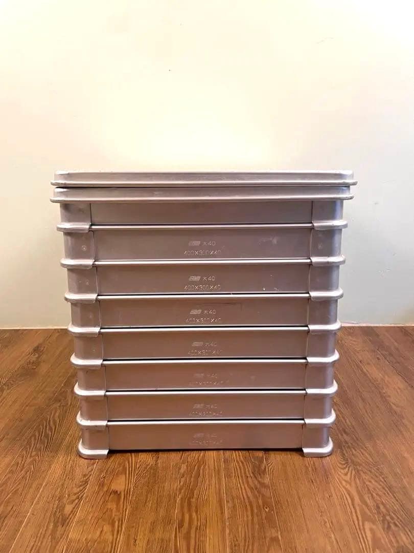 蓋付き アルミバット 餃子バット 9セット(蓋2)