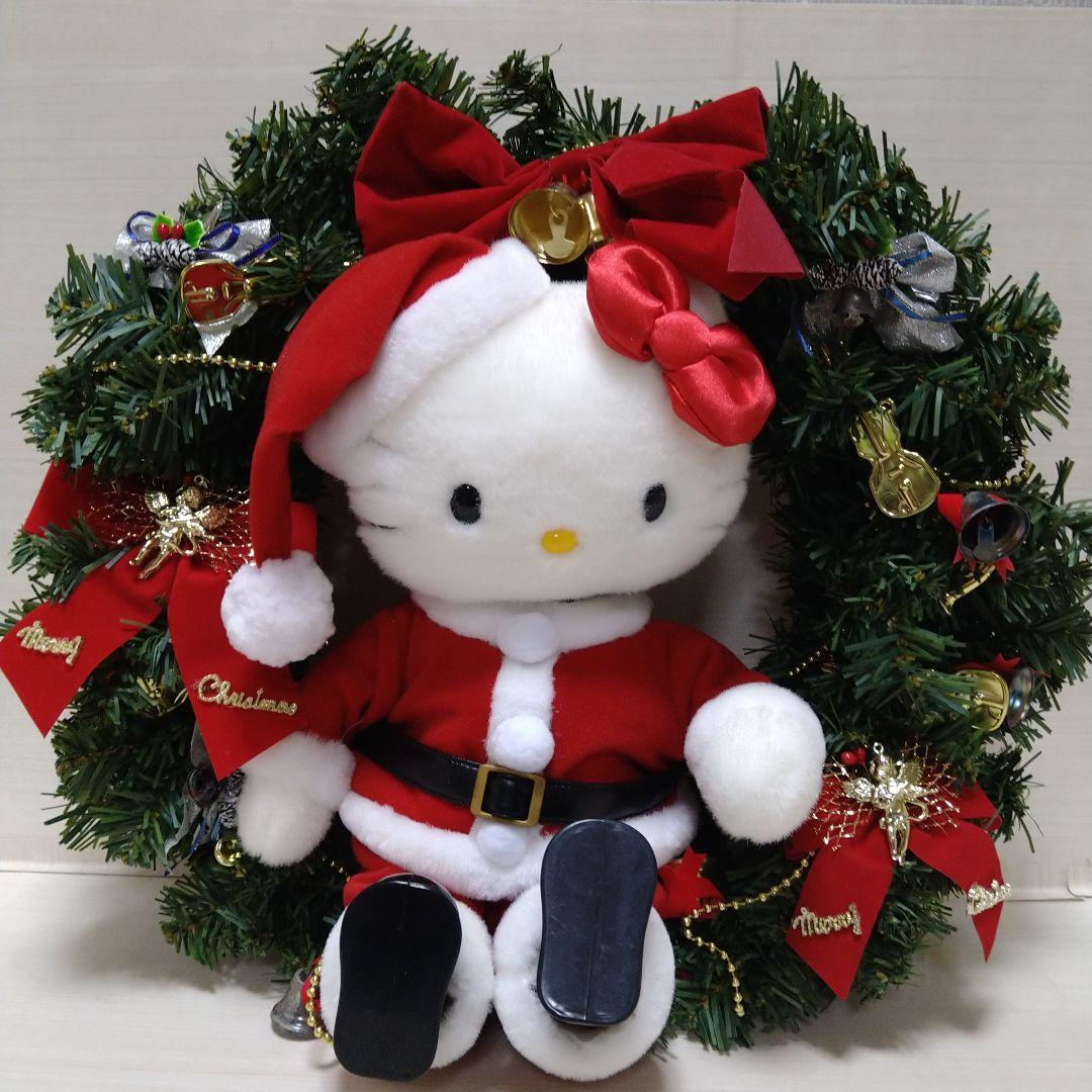 ハローキティ　ぬいぐるみクリスマリース　イルミネーション　セット　当時物