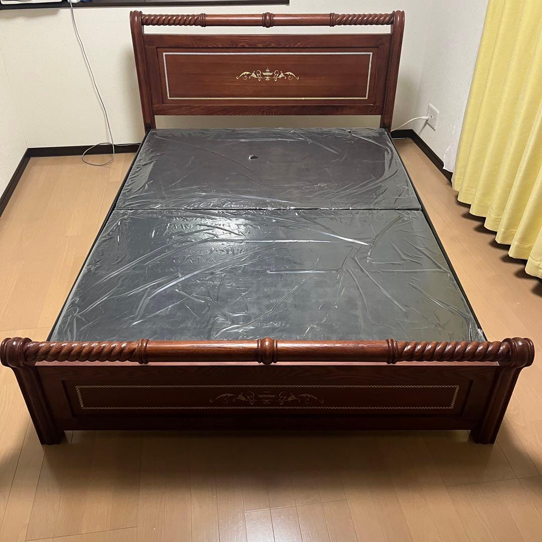 契約済み ダブルベッドフレーム