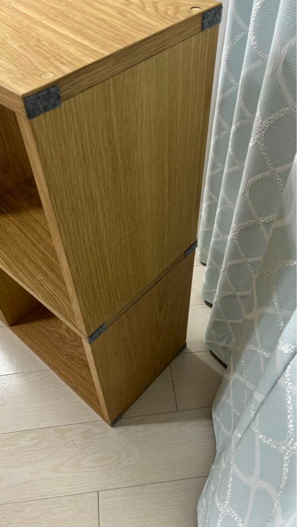 MUJI オーク材 スタッキングシェルフ