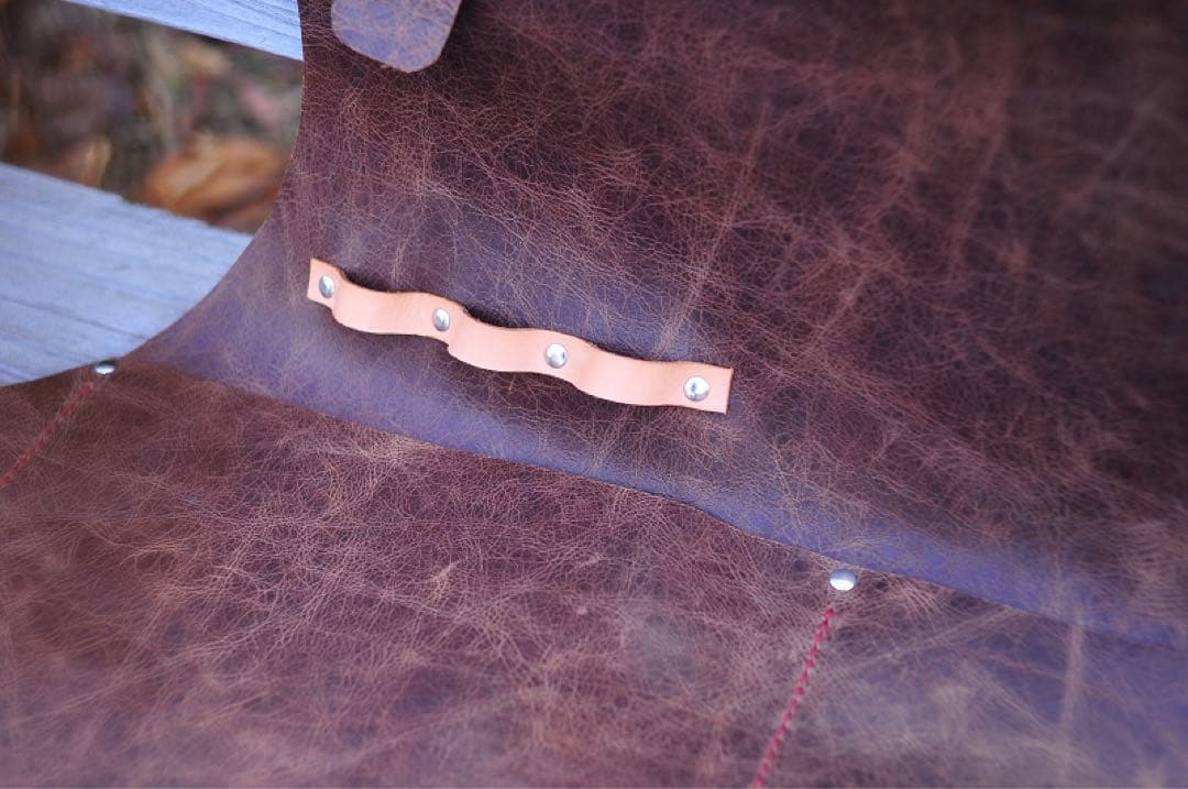 訳あり本革　エプロン　美容師・軽量　工房　DIY、ガーデニング、カフェ