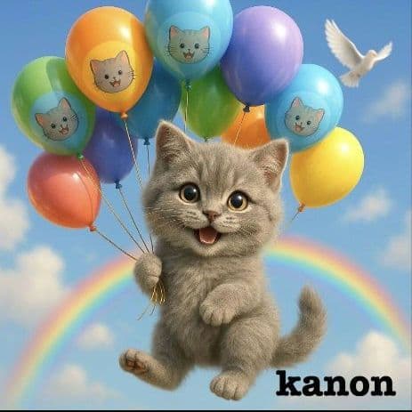 オーダー用猫ちゃんパネルサンプルページ　五