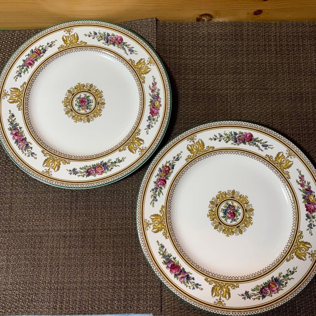 ウェッジウッド コロンビア　エナメル　27cm ディナープレート　6枚