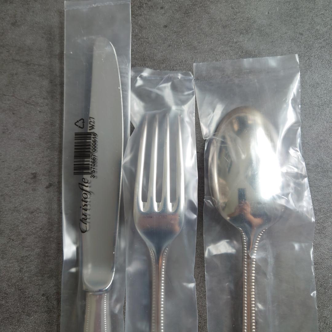 クリストフル パール テーブルサイズ 未開封 3点