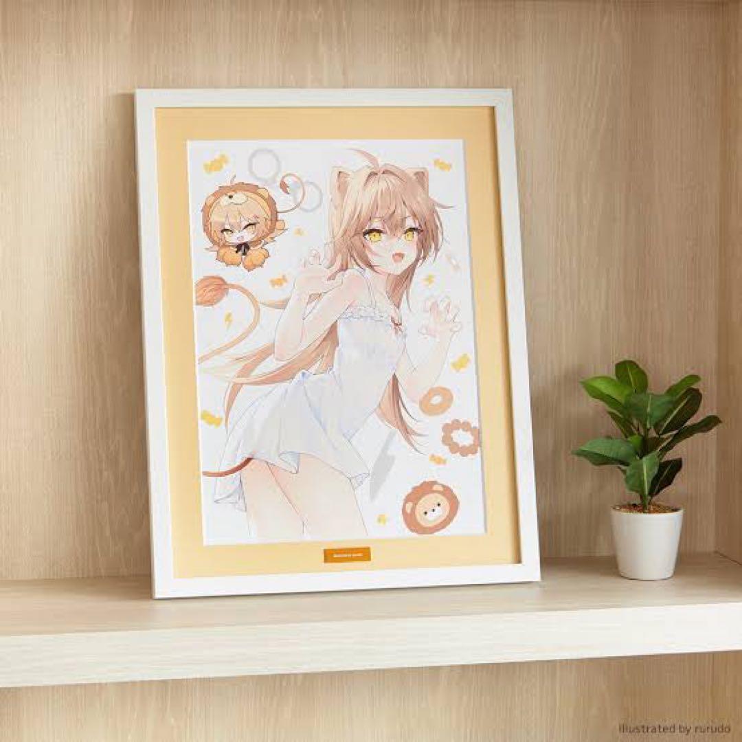 るるどらいおん 複製原画　rurudo