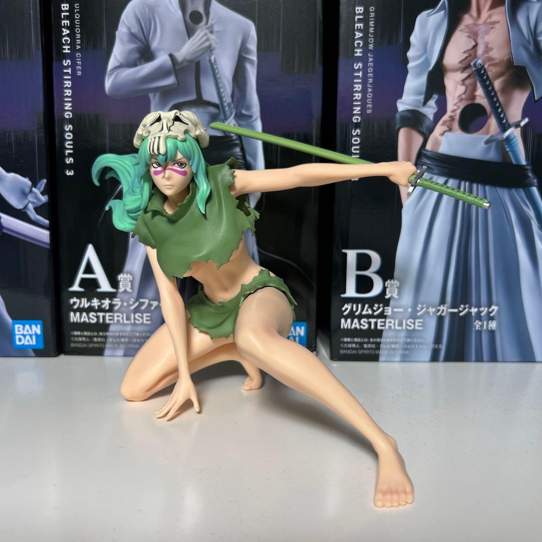 BLEACH 一番くじ ウルキオラ グリムジョー ザエルアポロ ネリエル