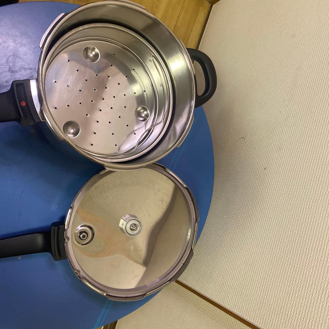 フィスラーステンレス圧力鍋 6L 0062