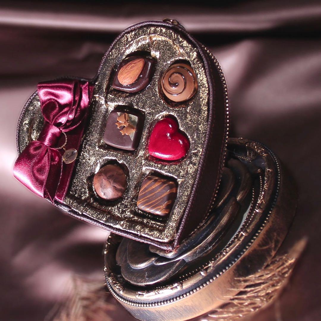 ♡ボックスチョコレートのミニバッグセット