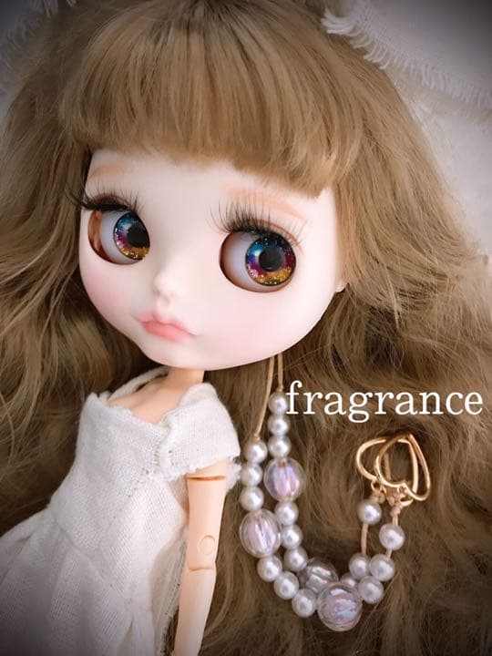 アイシードール　カスタムドール　白肌　ミルクティブラウン