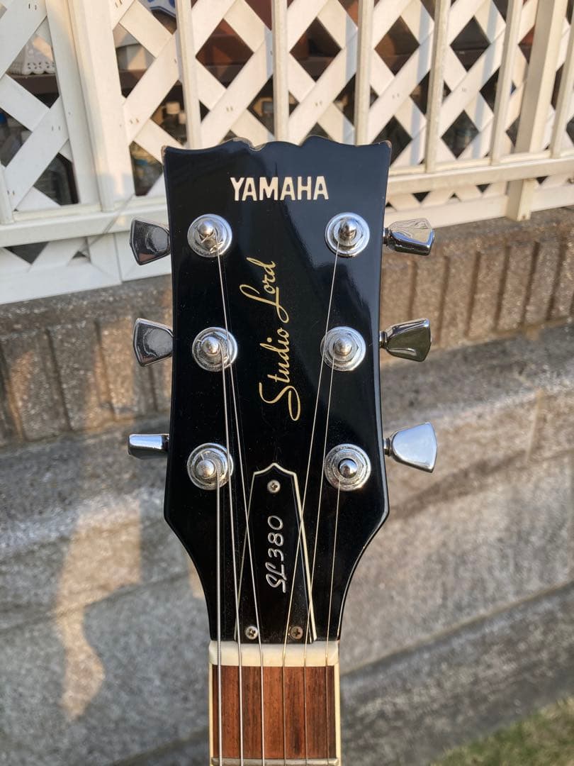 YAMAHA エレキギター SL380 レスポールタイプ サンバースト　状態良好