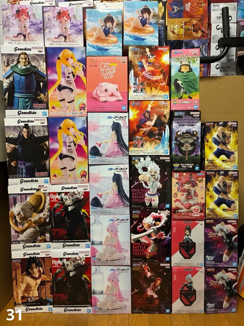特価 最新 プライズフィギュア 59個 まとめ売り【ワンピース、HxH、遊戯王】