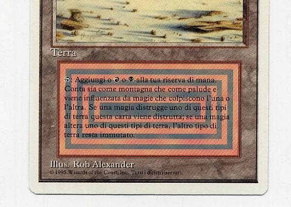 MTG Malaterra / Badlands【3ED】